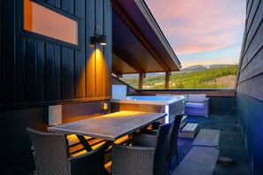 Rooftop Dining Space