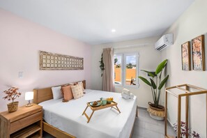Indulge in unparalleled comfort in our air-conditioned king-size bedroom. Your haven of relaxation awaits, ensuring every night is a restful retreat.
