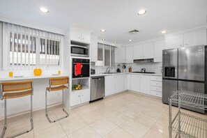 Well equipped kitchen