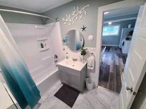 Fully renovated bathroom