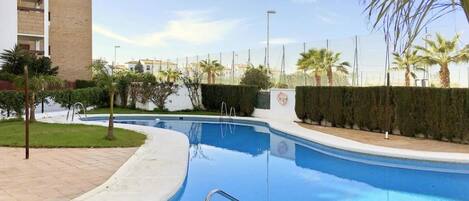 Schwimmbad des Ferienhauses