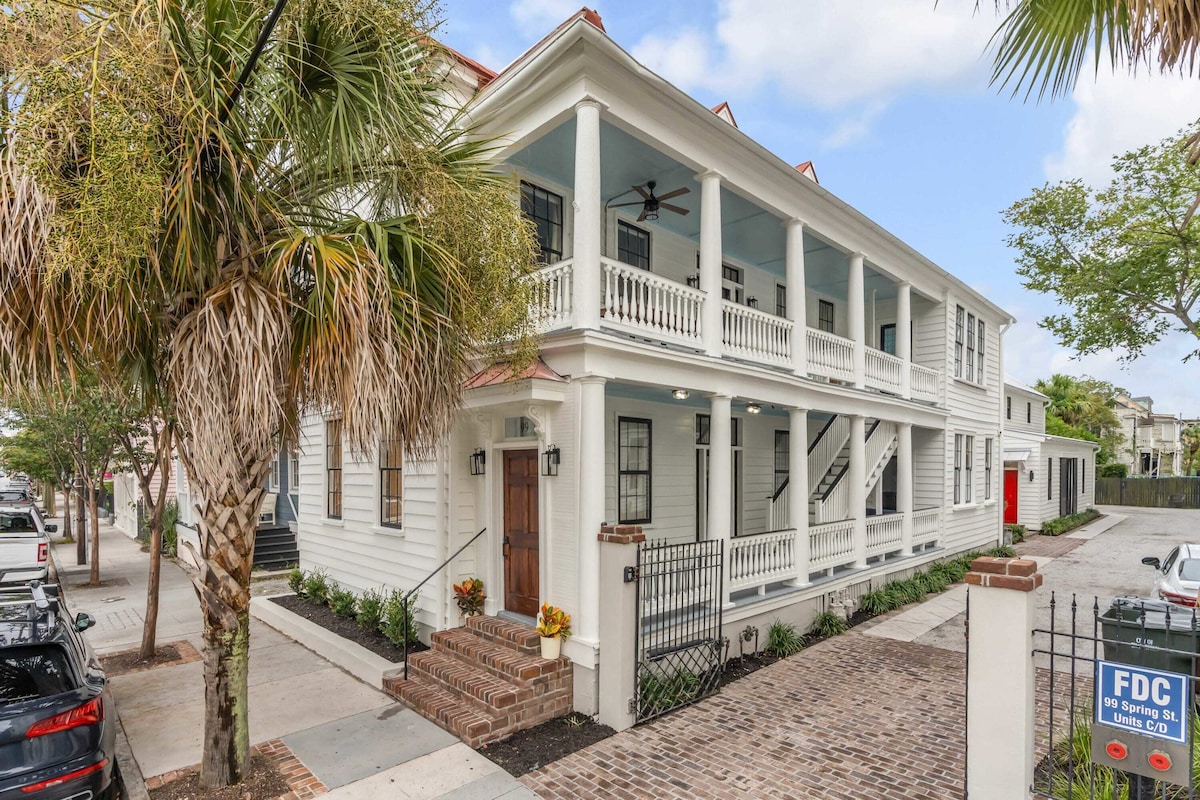 New! The Palmetto House- 3 Blocks To King -Downtown!