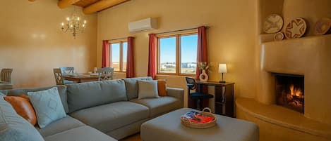 Cozy vibes + New Mexico sunsets = perfection