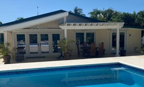 Patio and pool