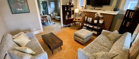 Living Room from entrance of house 