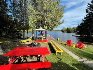 BBQ and Seating Area