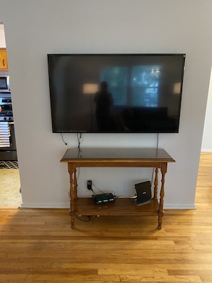 Large flat screen TV