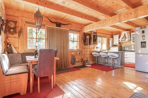 Kitchen and dining area