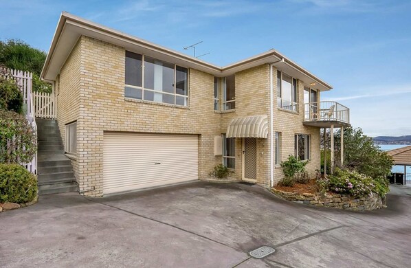 Large Garage and Patio