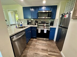 well stocked kitchen