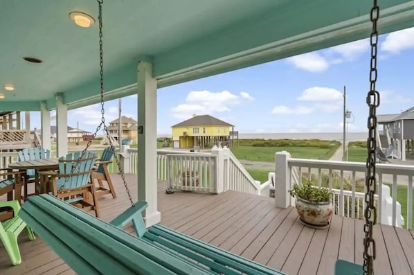 less than 100 yards from the beach