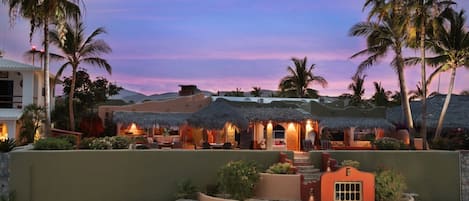 Sunset over the Incredible Hacienda del Mar