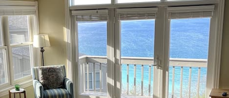 Spectacular Lake Michigan views from family room/dining room