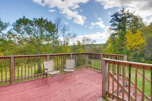 Private Deck | Forest Views