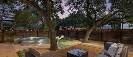 Your escape is waiting in this beautiful backyard
