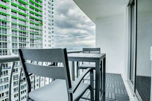 Private balcony
