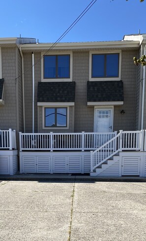 Front of townhome unit