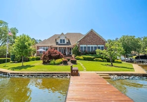 [The Home] Only 201 Feet Off the Shoreline of the Beautiful Lake Hamilton.