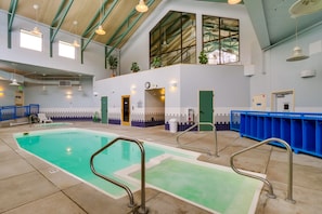 Community Indoor Pool + Hot Tub
