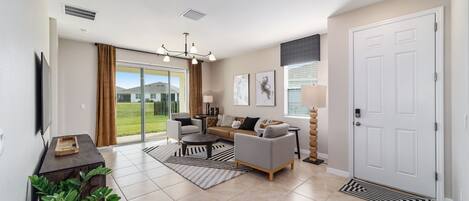 Open concept Living Room