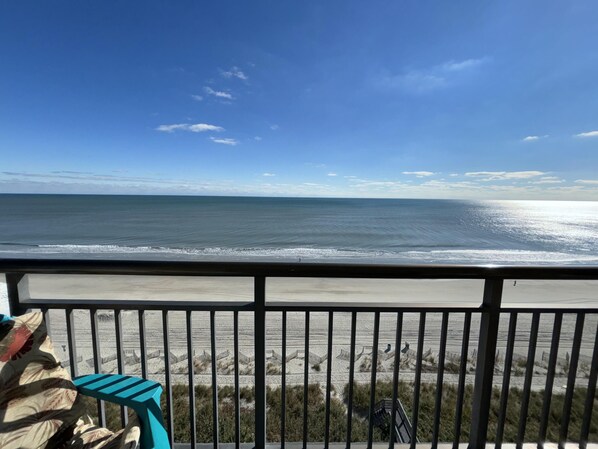 Balcony Beachfront Views