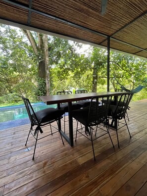 Outdoor dining