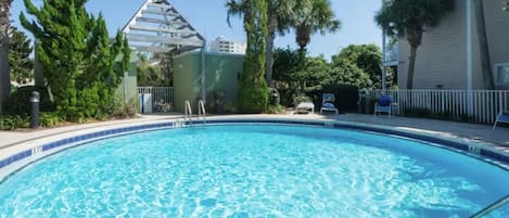 Our townhome is located directly next to the community pool.