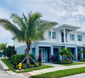 Front of townhouse