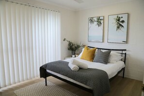 2nd bedroom with direct access onto balcony