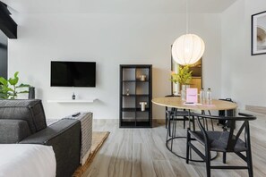 Loft with smart tv