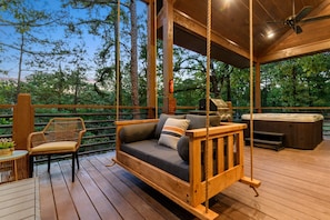 Daybed on Back Deck