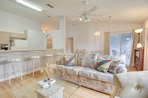 Living Room | Keyless Entry | Smart TV | Queen Sleeper Sofa