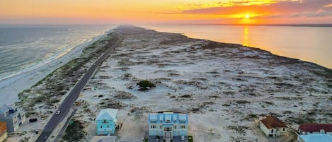 Behind this home, there is 7 miles of National Seashore.