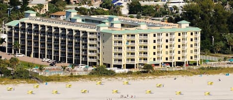 View of beachfront property