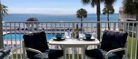 Relax and take in the magnificent ocean views from the patio