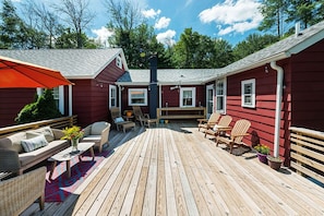 Deck-life with water view