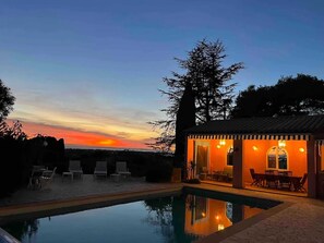 Swimming pool view