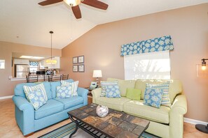 St. Augustine Beach Rentals Living Room