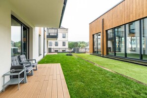 Furnished terrace.