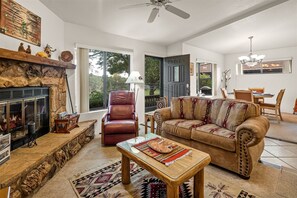 Cozy Southwest Living and Dining Room