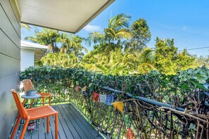 The front porch is the perfect spot to sip your morning coffee taking in the fresh coastal breezes.
 

