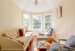 Seating area of main bedroom floor for that morning coffee/tea and some quite time