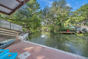 Or sit and read a book by the water