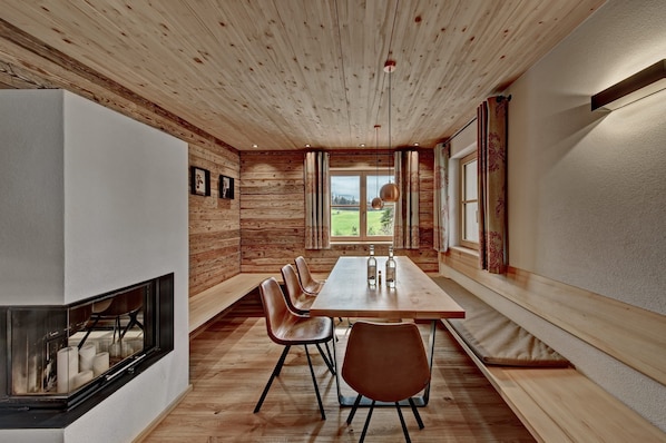 Chalet Bauernhaus - Kamin
