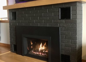 Gas fireplace