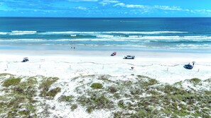 Beach view after a short walk!