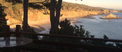 The view of Anchor Bay Cove from the Community Room Deck