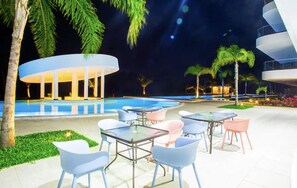 Pool bar at the condo