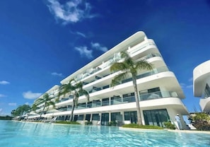 Condo with a magnificent infinity pool view