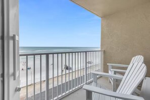 One of the rare buildings on Daytona Beach that offers *private balcony*